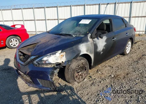 2019 Nissan Sentra S z USA, uszkodzony, nr VIN 3N1AB7AP7KY270003